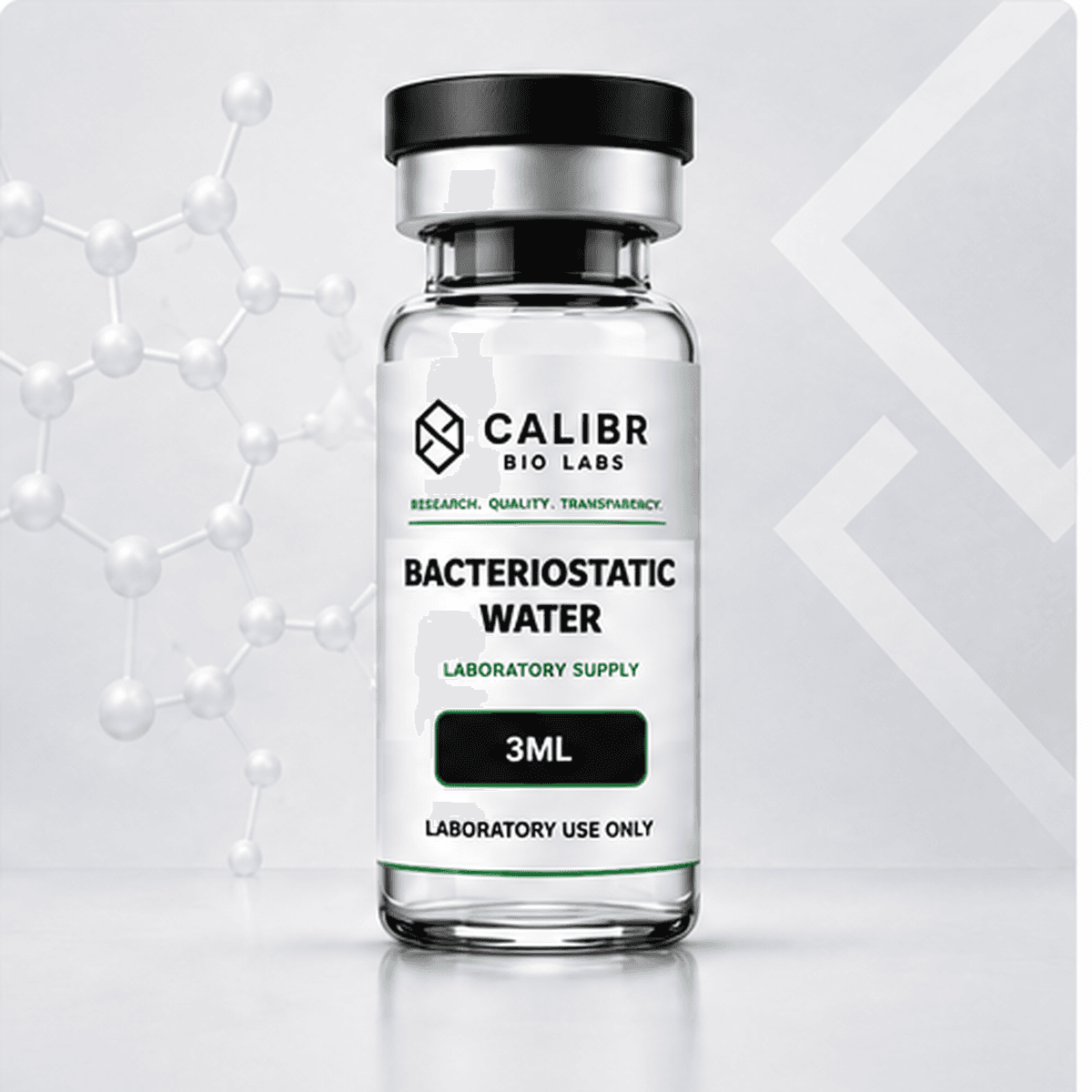 Calibr Bio Labs Bacteriostatic Water 3ML vial